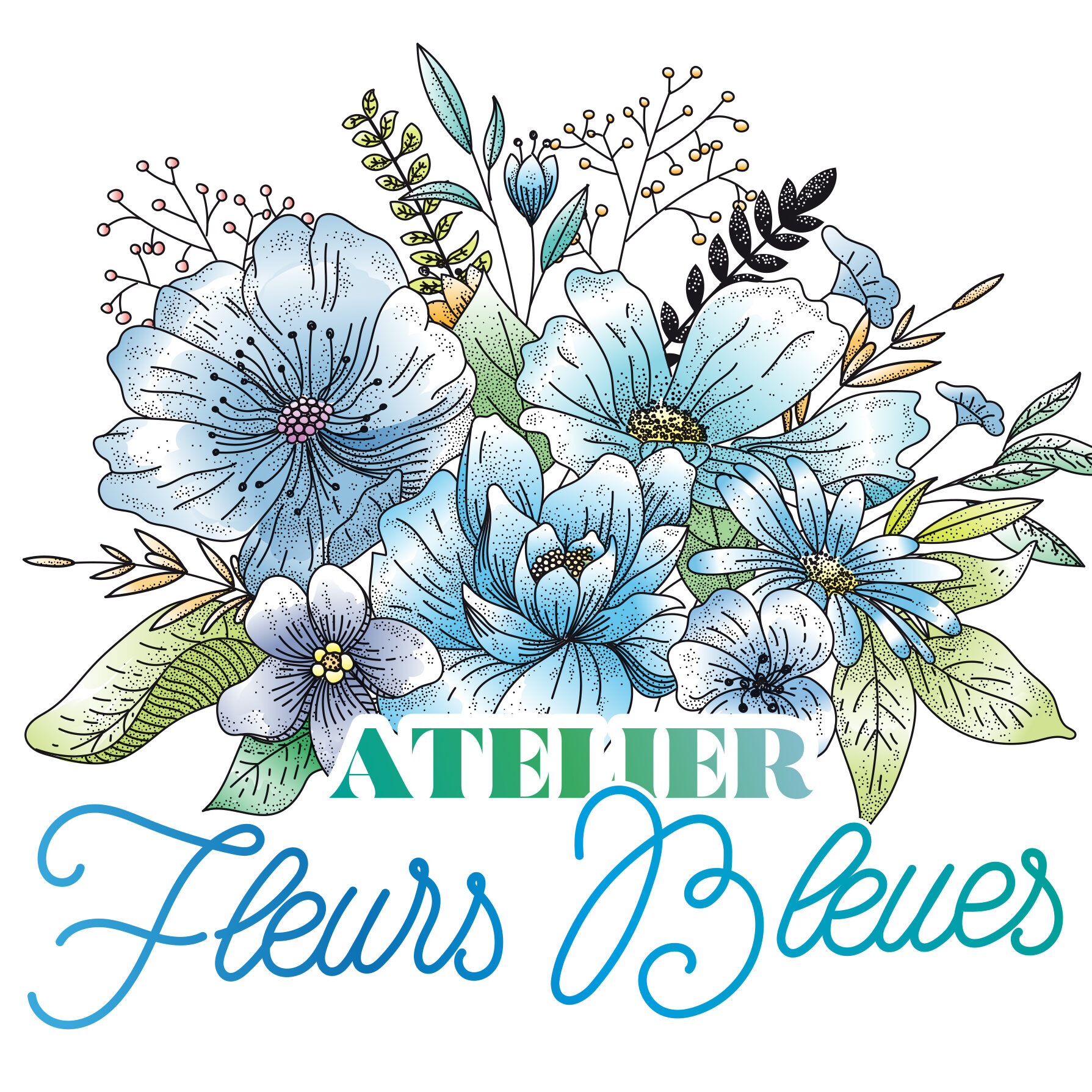 Atelier Fleurs Bleues